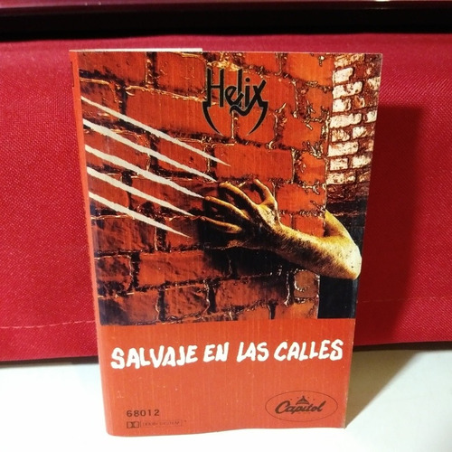 Helix Salvaje En Las Calles Cassette Ed. Ltda Num. 
