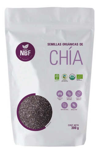 Chia Orgánica Nbf 300g