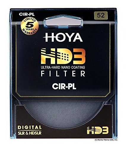 Hoya Hd3 Polarizador Circular 52mm