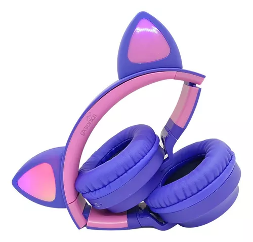 Auriculares Audifonos Para Niños Con Microfono Orejas Bluetooth Varios  Colores