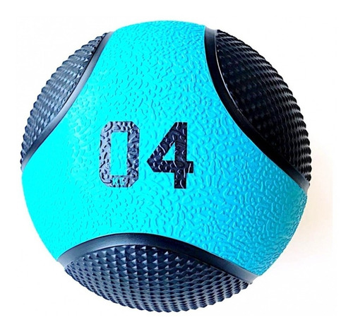 Medicine Ball Bola Crossfit Borracha Natural 4kg Liveup Pro