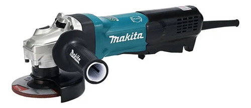 Esmeril Angular De 4.1/2 Makita 1.900w Sjs Ii Ga4594x03 Color Turquesa Frecuencia 50 Hz / 60 Hz