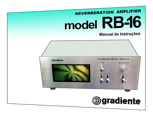 Manual Do Reverberador Gradiente Model Rb-16 (colorido)