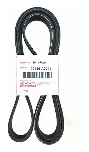 Toyota Genuine Parts 90916-a2001 Del Alternador Y La Correa