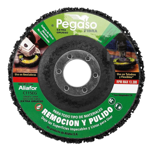 Chaupint Disco Pulir Amoladora 115 Mm ( C115eg ) Pegaso
