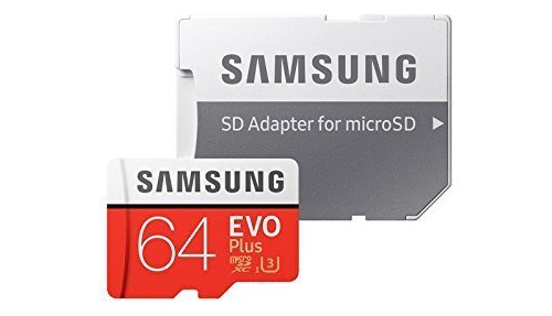 64 Gb Evo Plus Clase 10 Micro Sdhc Adaptador