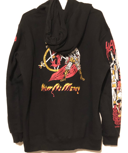 Buzo Hoodie Slayer- Thrash-heavy -skate/ Cmmty-limited (Usado)