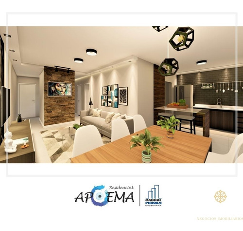 Imagem 4 de 10 de Apartamento Novo No Residencial Apoema. - Lc027