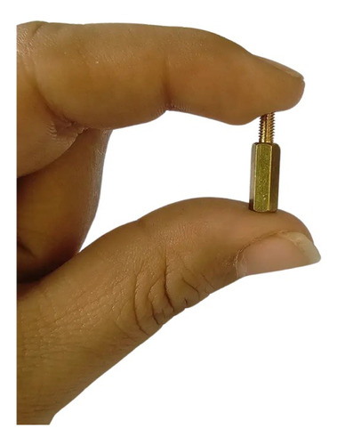 10 Tornillos Separadores Espaciadores M3x12mm Macho Hembra