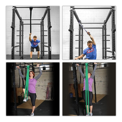 Hirola Liga Resistencia Ejercicio Crossfit Pullups Amarillo