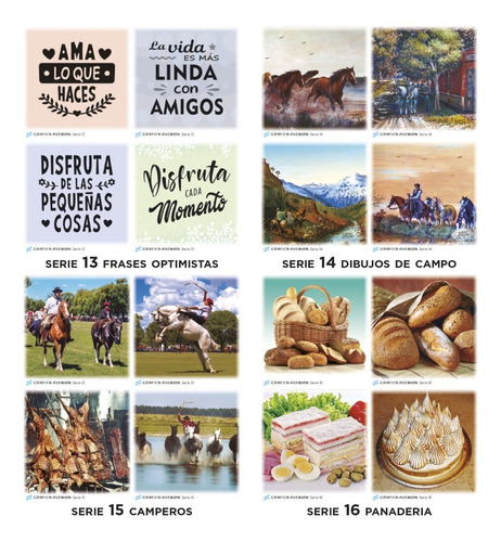 Imagen 6 de 10 de Almanaques Para Heladera - Con Imán X100u.