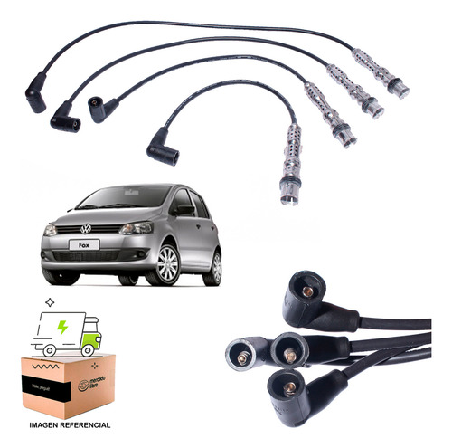 Juego Cables Bujias Para Volkswagen Fox 1.6 2011 2015