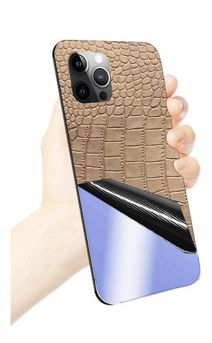 Duo Note 10pro Samsung Galaxy Priv+piel Café Coc/no Cristal
