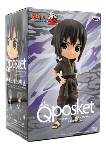 Figura Uchiha Sasuke Qposket Naruto Shippuden Versión B