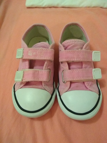 Tênis All Star Converse Rosa Número Brasil 25brasil Us 10
