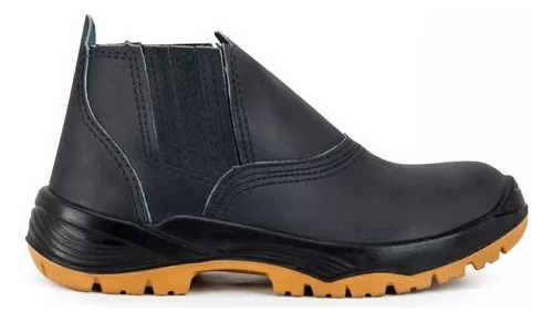 Bota Botina Segurança Masculina Epi Bico Pvc Cano Baixo 