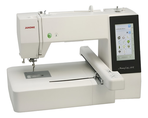 Máquina Bordadora Doméstica Janome Mc500e Memory Craft