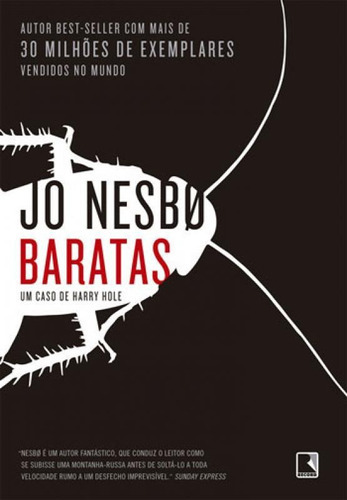 Baratas, De Nesbo, Jo. Editora Record, Capa Mole, Edição 1ª Edição - 2016 Em Português