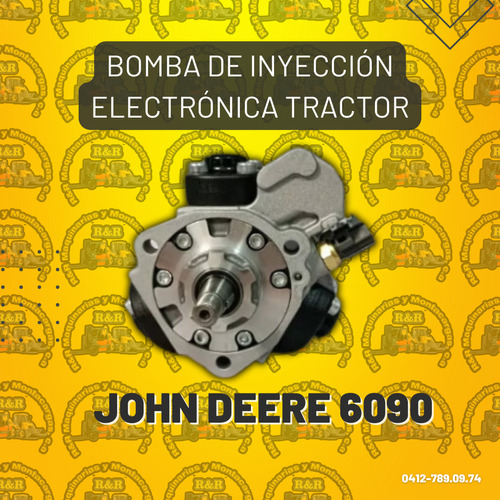 Bomba De Inyección Electrónica Tractor John Deere Motor 6090