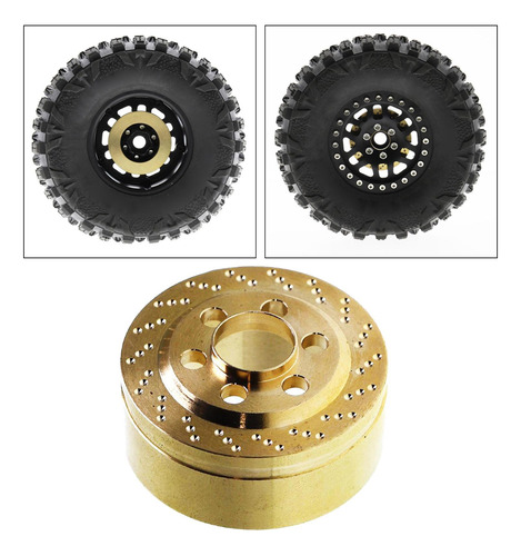 1 Pieza Rc Car Trunk Rim Contrapeso Interno Para 1/10 Rc 88g