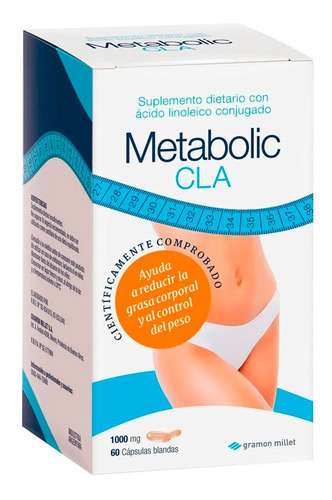 Suplemento En Cápsulas Gramon Millet Metabolic Cla Adelgazante En Caja 60 Un