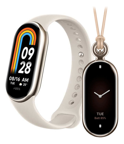 Reloj Xiaomi Smartband 8 + Accesorio Colgante Y Correa Dimm