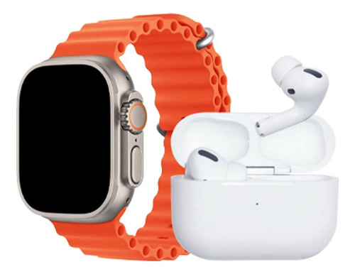 Smartwatch Hiwatch Plus i20 ULTRA MAX i20 ULTRA MAX SUIT display de 23" con caja color plateado