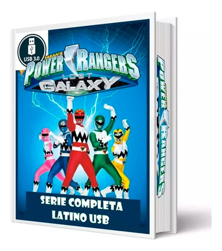 Serie Power Rangers - La Galaxia Perdida Y En El Espacio