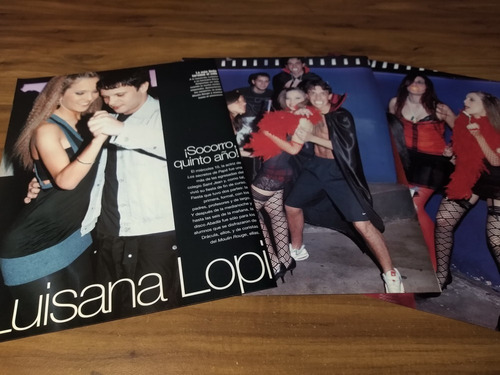 (q332) Luisana Lopilato * Clippings Revista 3 Pgs * 2004
