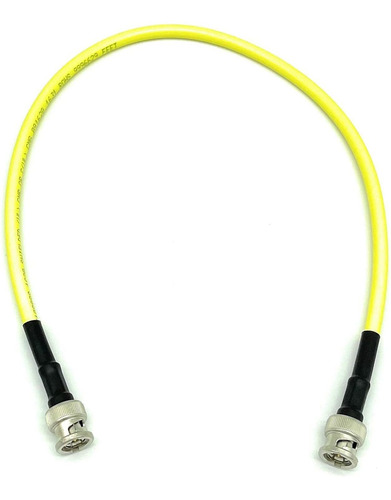 Cable De Audio Y Video Bnc Hd Sdi | Amarillo / 1505a Rg59