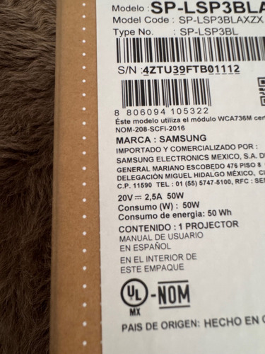 Samsung -freestyle Proyector Portátil De 100 Fhd Blanco (Usado)