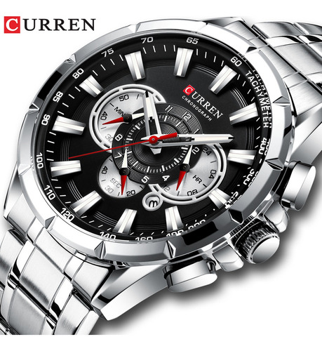 H Curren 8363 Relógio Para Homens Homens Homens De Quartzo