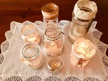 Comprar Frascos Decorados (retira En La Paloma Rocha)