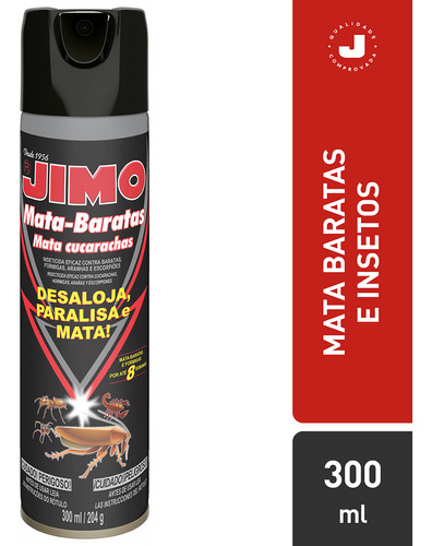 Inseticida Mata Baratas Aerosol Jimo 300ml