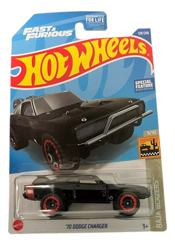 Hot Wheels '70 Dodge Charger (2022) Rapido Y Furioso