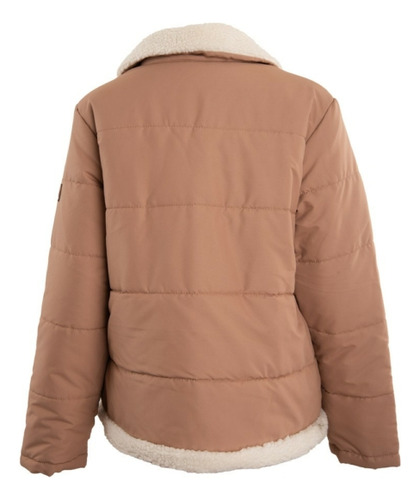 Reef ~ Chaqueta Puff Sherpa, Color Cafe