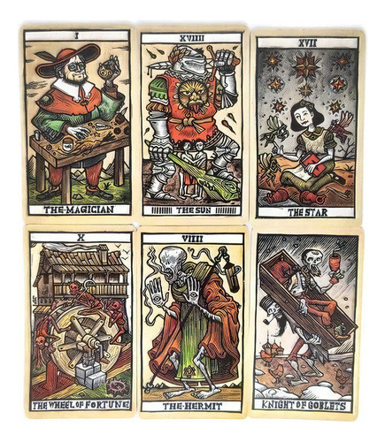 Tarjeta Tarot Guillermo Del Toro