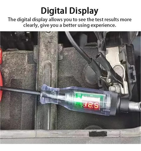 A Interruptor De Prueba De Polaridad Automotriz 6v, 12v, 24v
