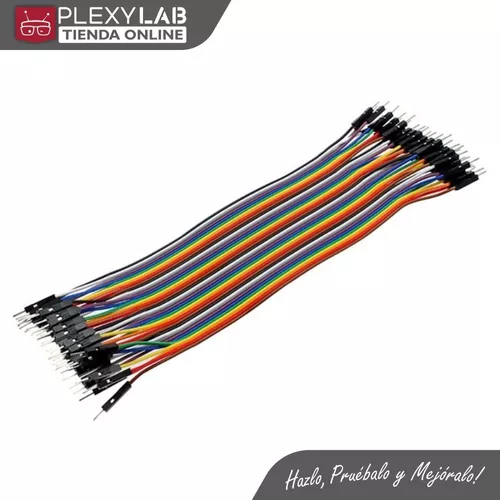 Cable Dupont Protoboard Arduino 10/20/30cm Macho-macho 40uds