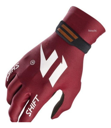 Guantes Moto Shift Label Invisible Morado Mx/mtb