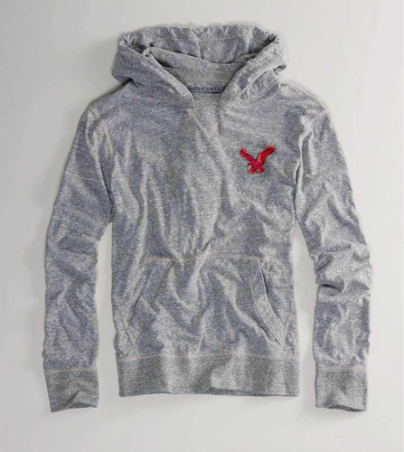 Sudadera American Eagle L Original Abercrombie Hollister