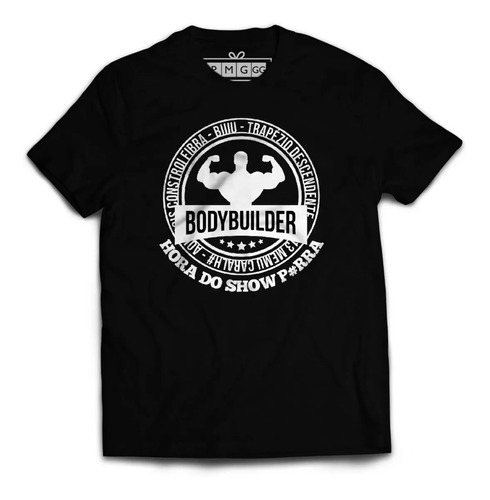 Camiseta Trapézio Descendente Bambam Bodybuilder 13 Memo Bi