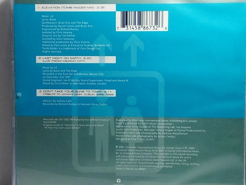 Cd U2 Elevation Importado (Usado)