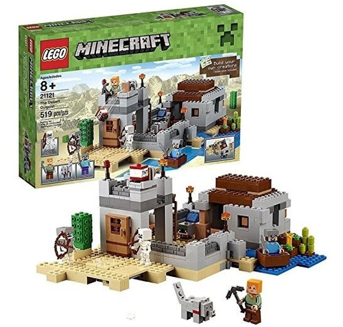 Lego Año 2015 Minecraft Serie Set # 21121 - El Puesto De Ava