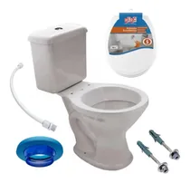 Comprar 4 Kits Bacia + Cx Acoplada + Assento E Acessórios Instalação