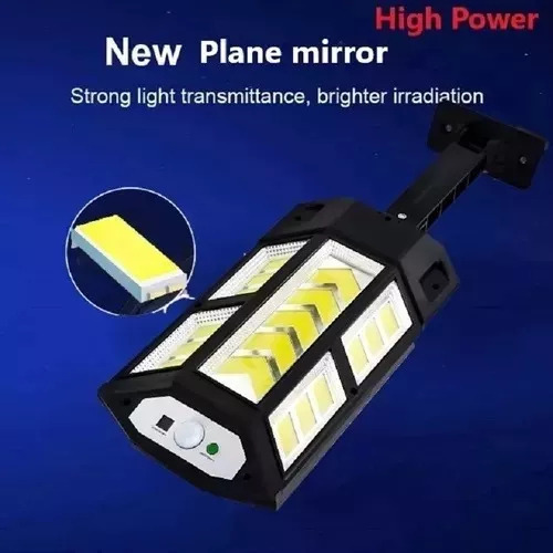 2 Mini Luz Solar De Rua, Montagem Na Parede, Super Brilhante