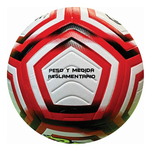 Balon Adx 5 Magma Plus Texturizado Peso/medida Reglamentaria Rojo Con Blanco