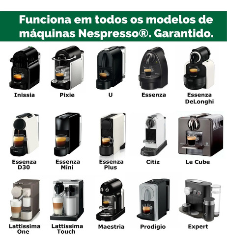 130 Cápsulas Para Nespresso - Café \u0026 Chá - Cápsula Aroma | Frete grátis