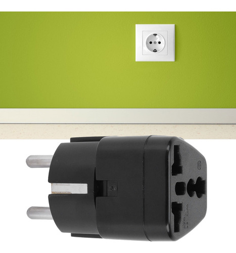L Convertidor De Enchufe De Viaje Eu 100-250 V 10a Power