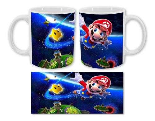 Mug Pocillo Taza Super Mario Bros
